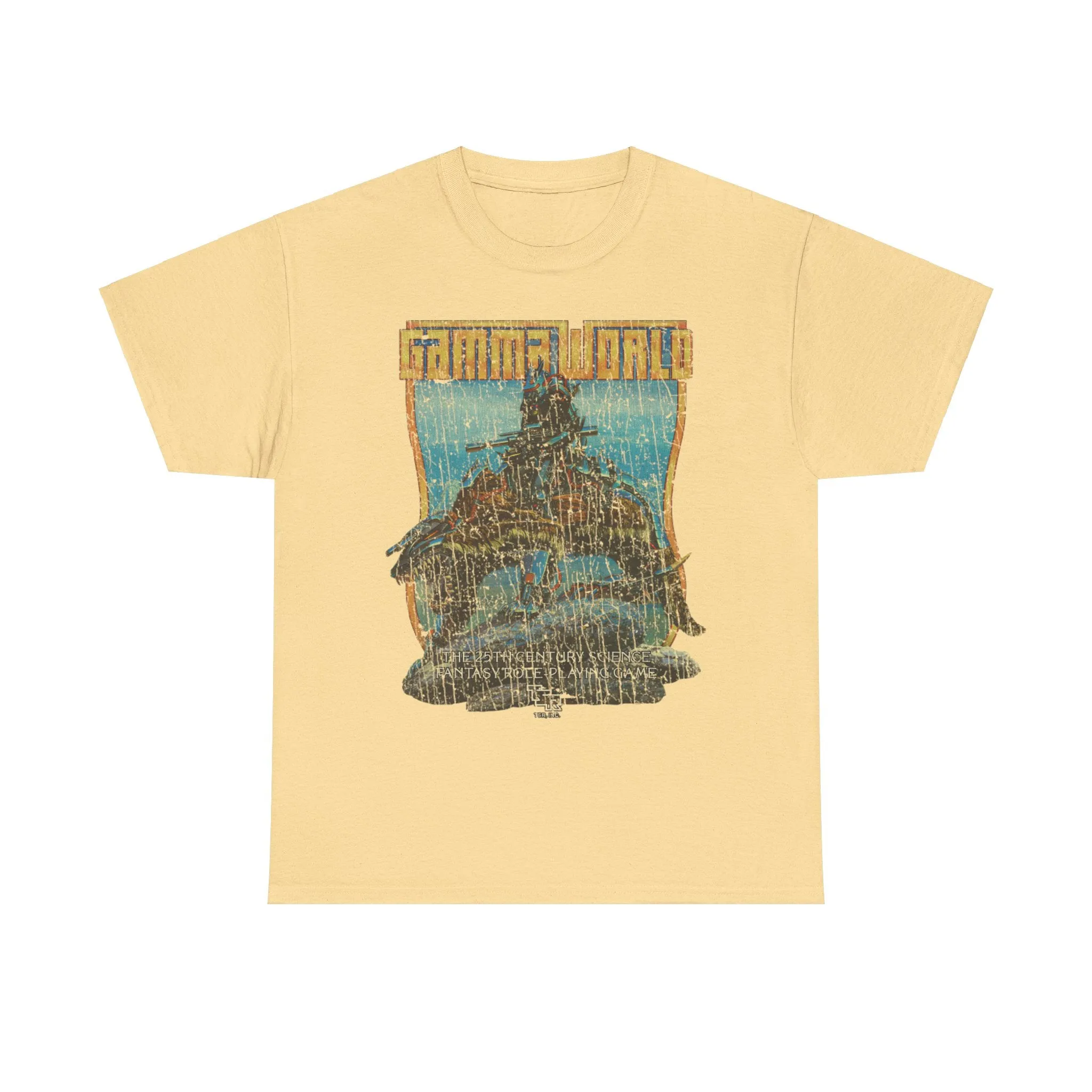 Gamma World 1978 Science Fantasy Role Playing Video Game T-shirt