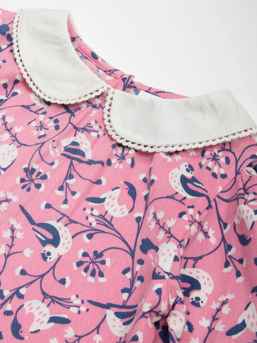 Garden birds blouse