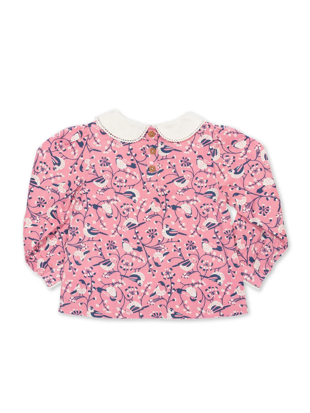 Garden birds blouse
