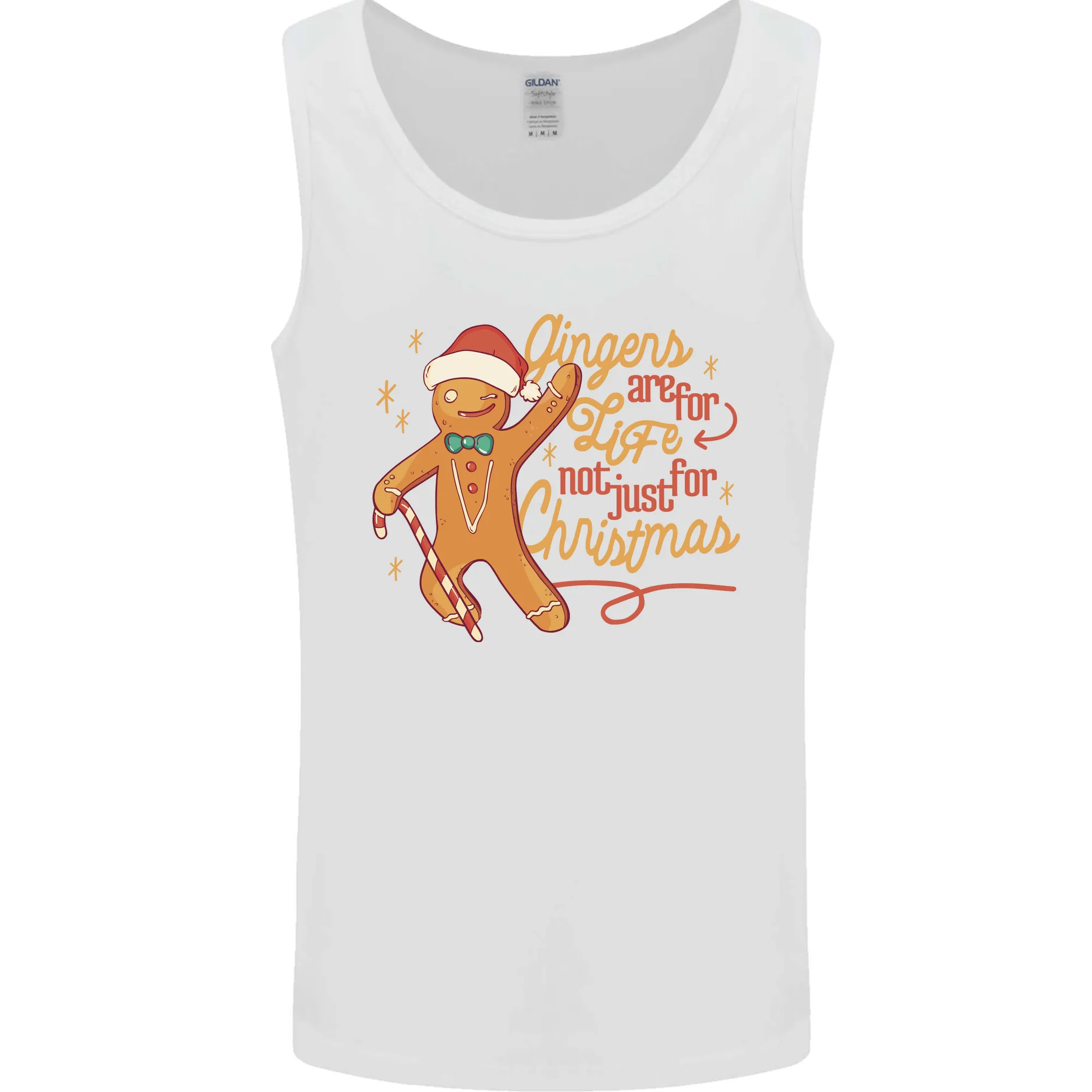 Gingers are for Life Funny Christmas Xmas Mens Vest Tank Top