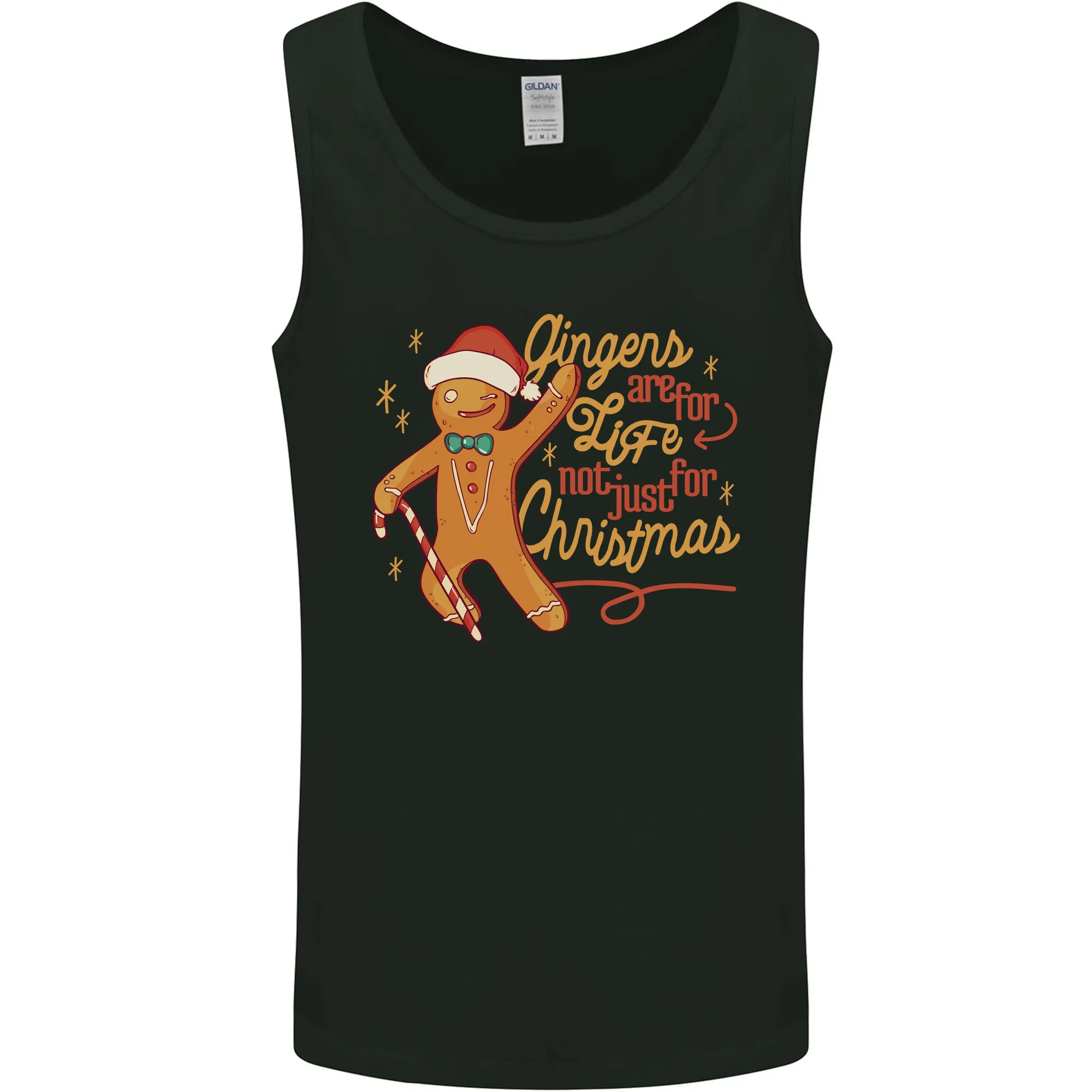 Gingers are for Life Funny Christmas Xmas Mens Vest Tank Top