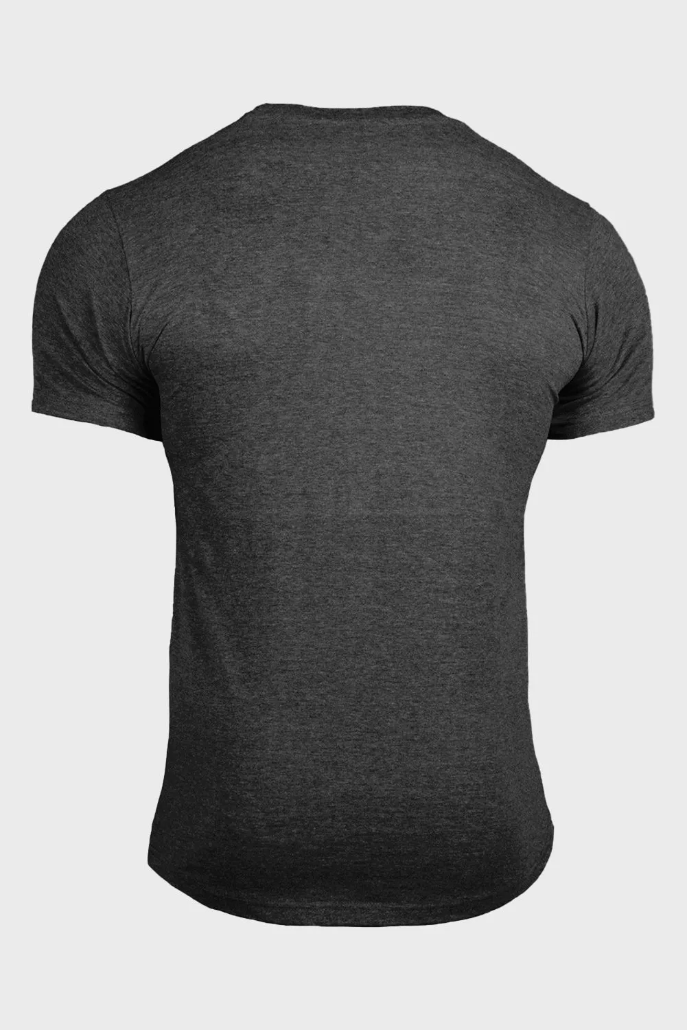 Gray FREEDOM Playing Card Skull Graphic Print Men's T Shirt