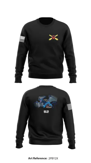 HHB 4-133rd FA HIMARS Store 1 Core Men's Crewneck Performance Sweatshirt - 2pBy2X