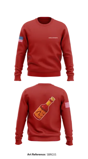 Hotel Hotshots Core Men's Crewneck Performance Sweatshirt - Sbrg5S
