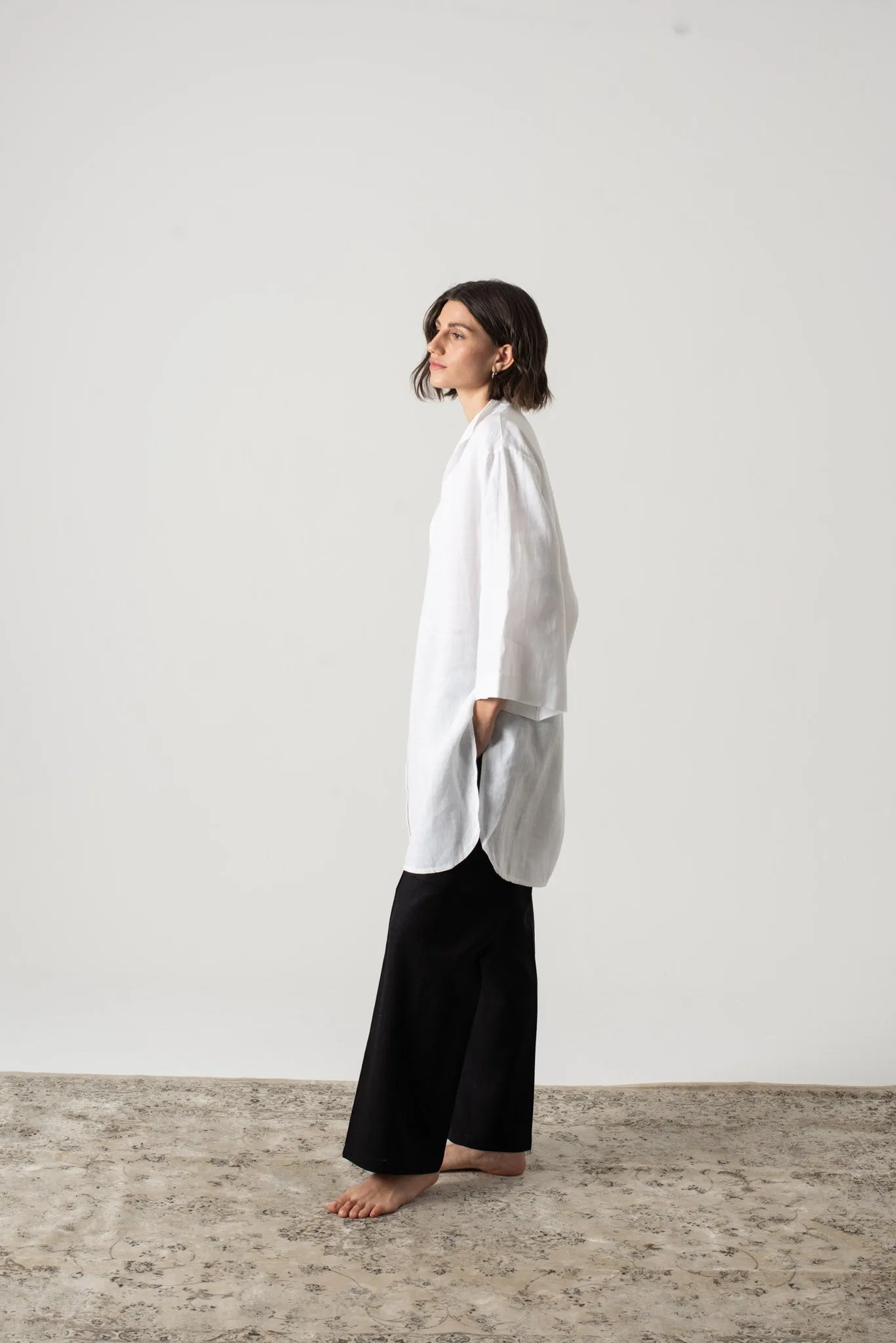 Hugo Tunic Shirt White