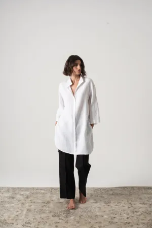 Hugo Tunic Shirt White
