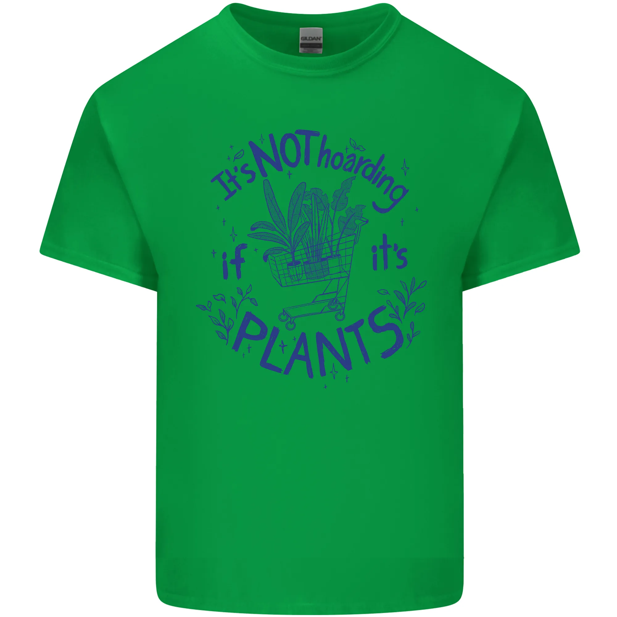 It's Not Hoarding if Its House Plants Funny Mens Light Cotton T-Shirt