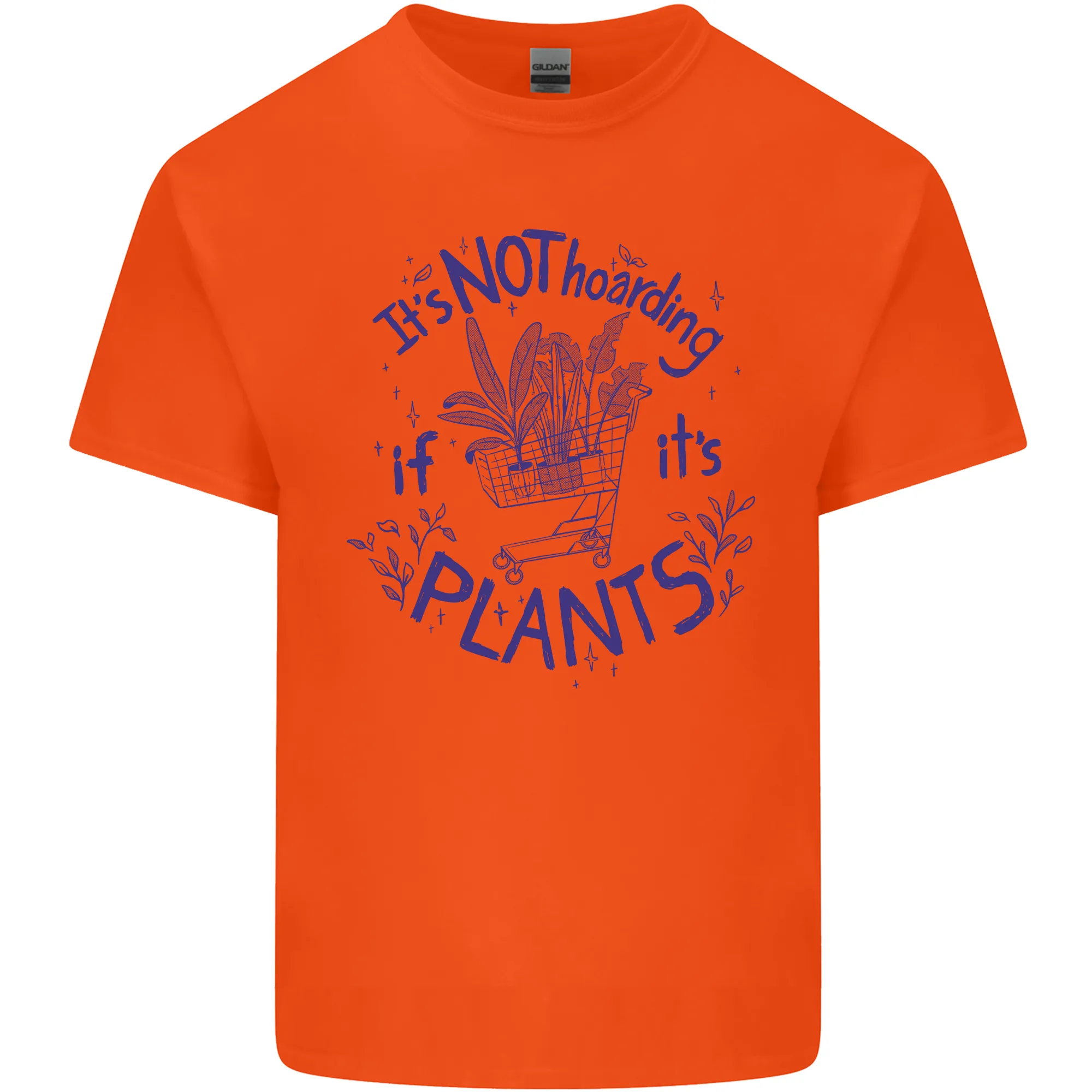 It's Not Hoarding if Its House Plants Funny Mens Light Cotton T-Shirt