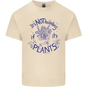 It's Not Hoarding if Its House Plants Funny Mens Light Cotton T-Shirt
