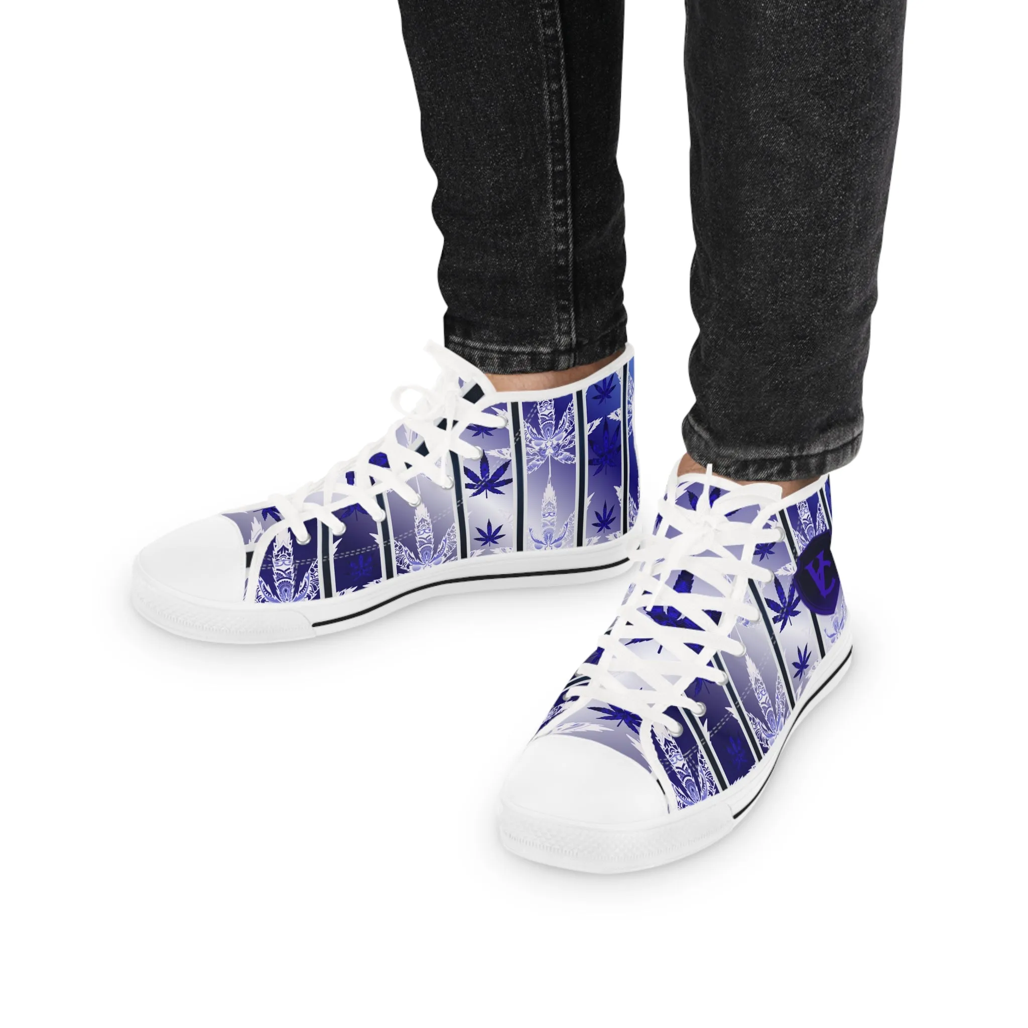 Men's Classic V.C. 420 High-Top Sneakers, Vivid Creations Designer High-top's