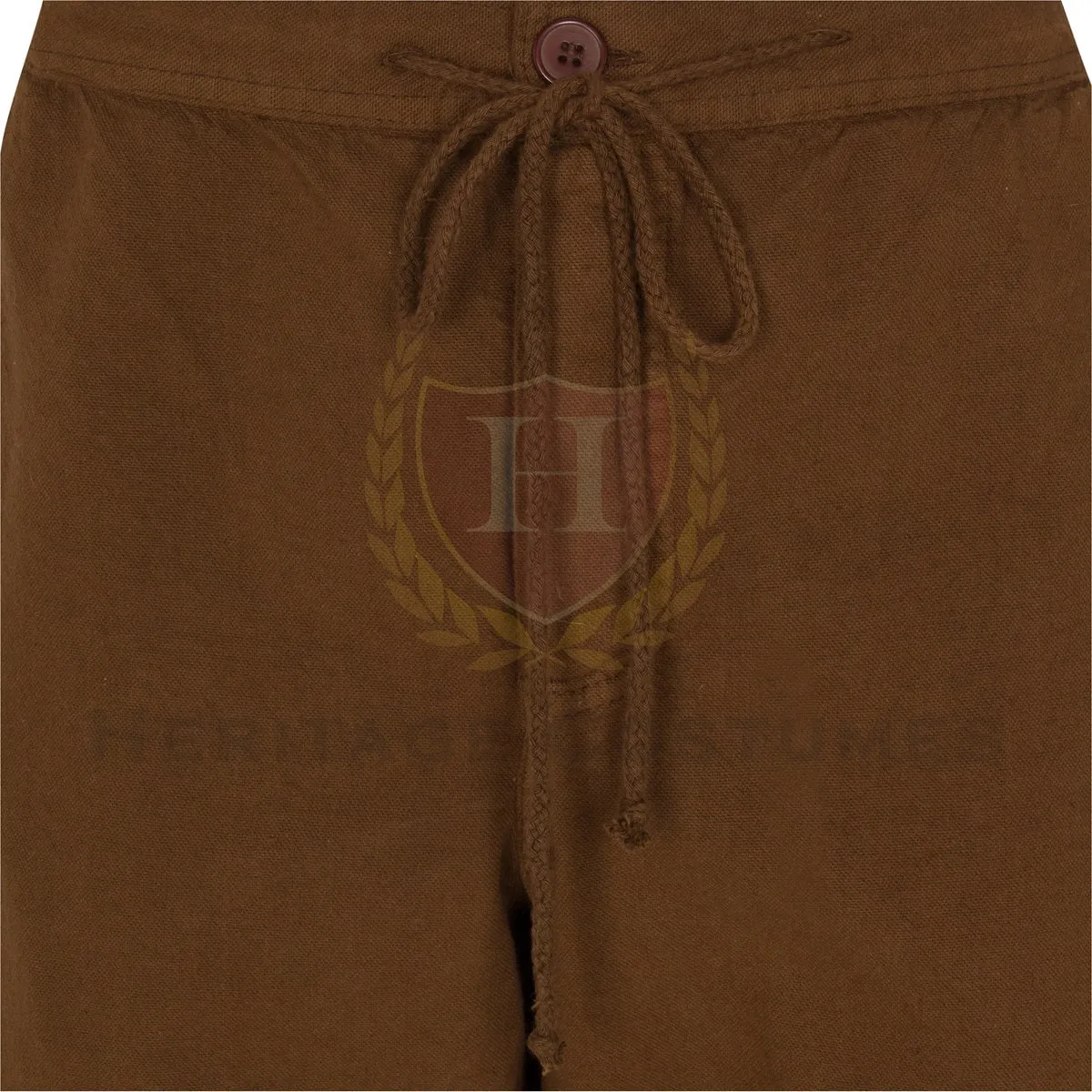 Men's Cotton Renaissance Pants/Medieval Trousers