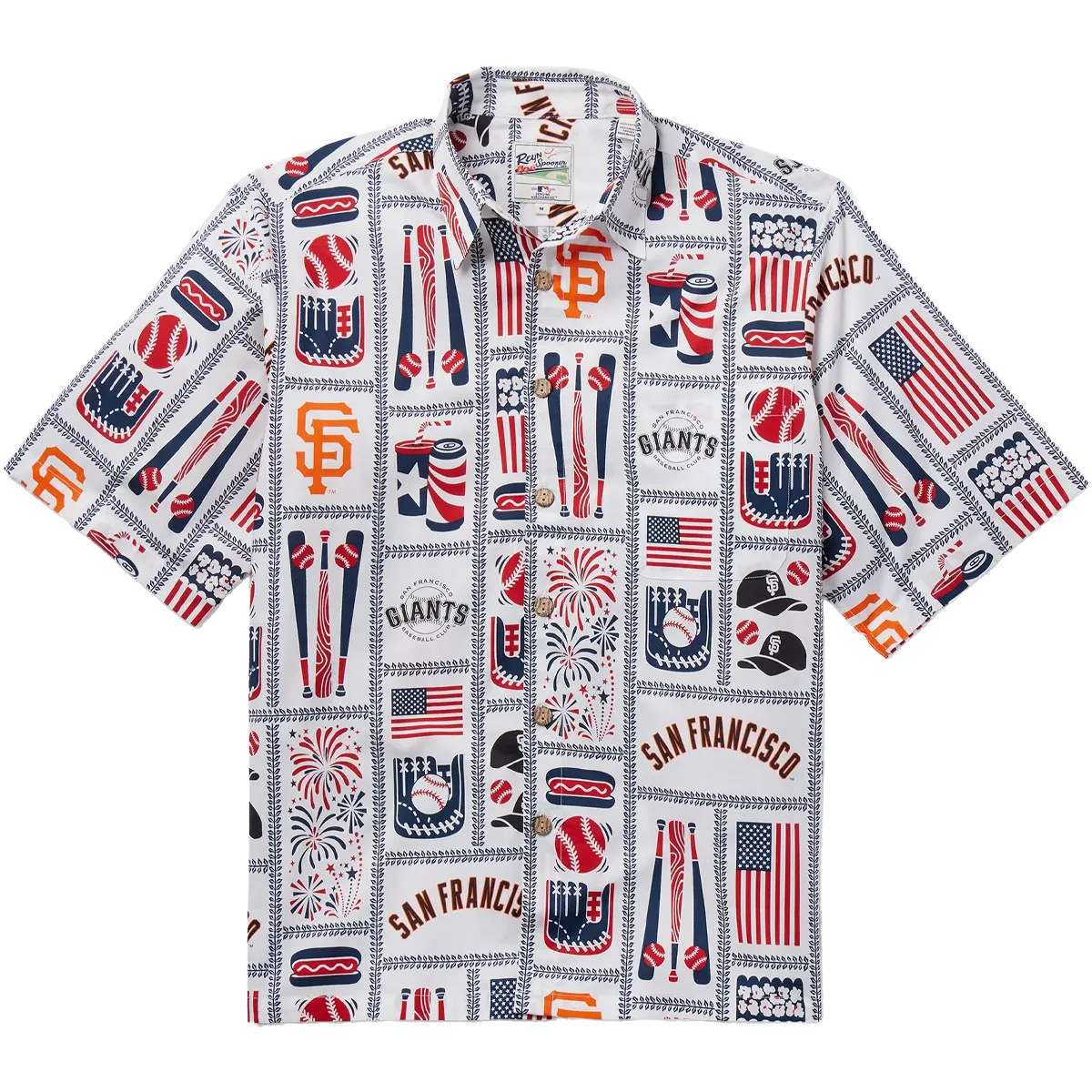 Men's Giants Americana Button Down