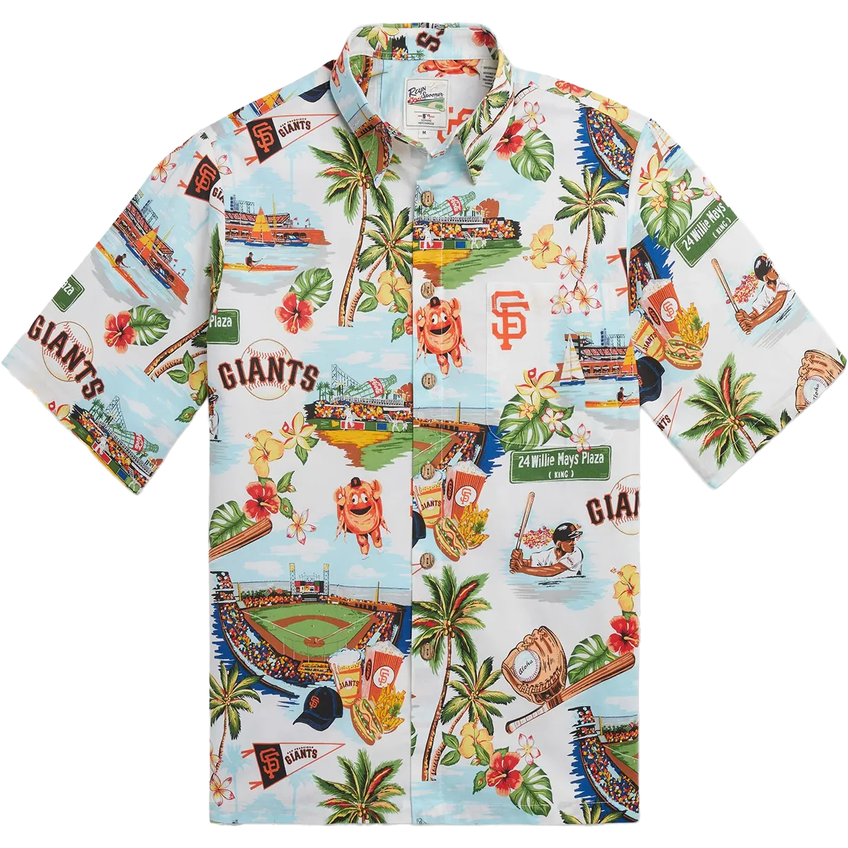 Men's Giants Scenic Button Down