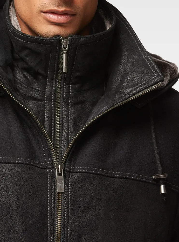 Men's leather jacket