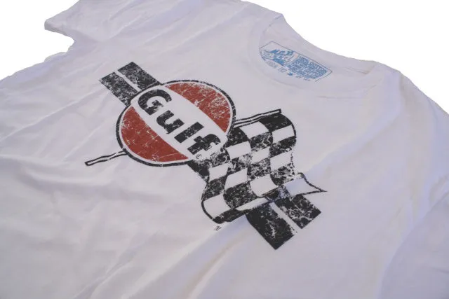 Men's M&P Speed Shop T-Shirt: GULF Checkered Flag