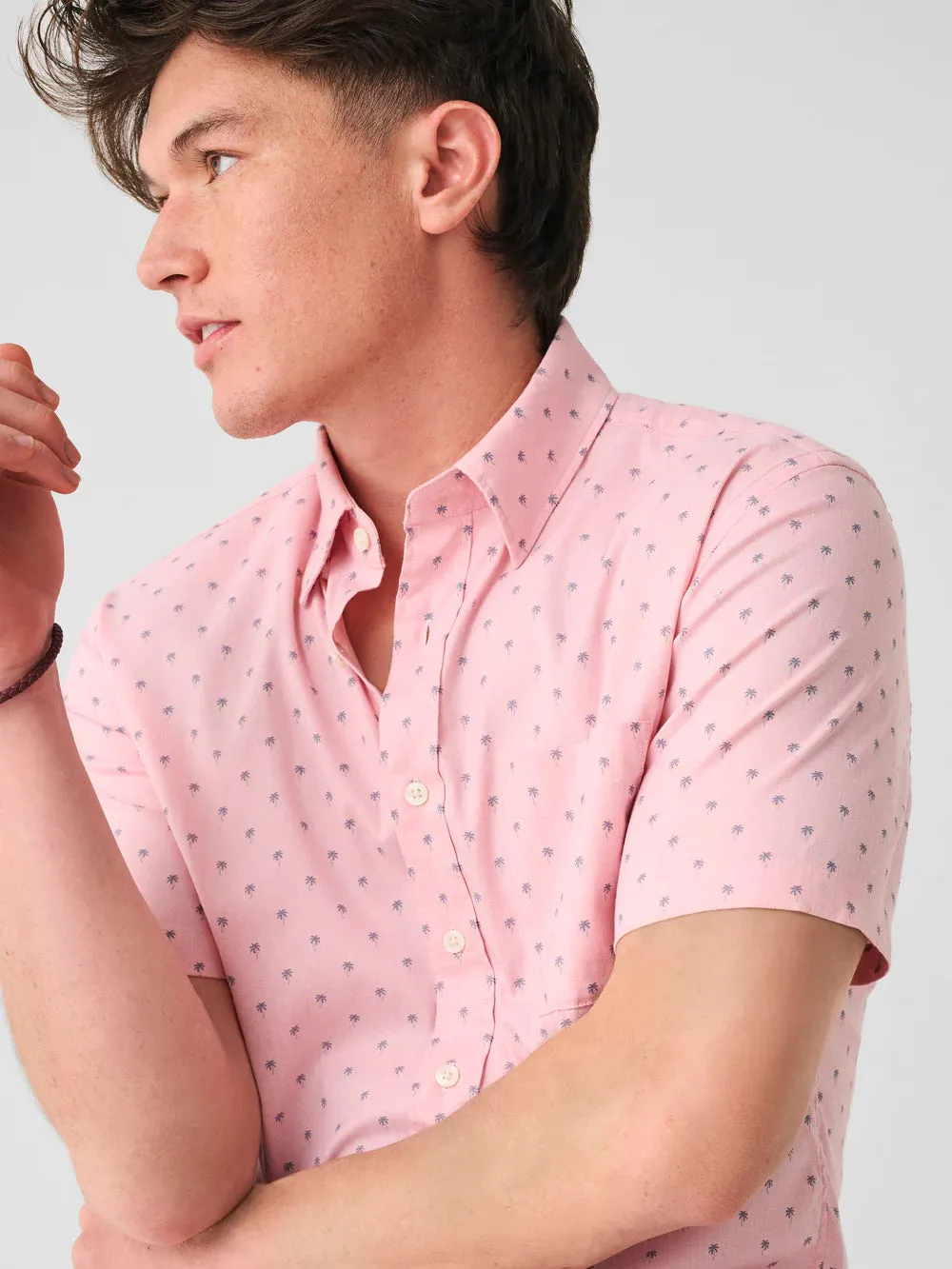 Movement™ Short Sleeve Shirt - Kaua?ÇÖI Palm Print