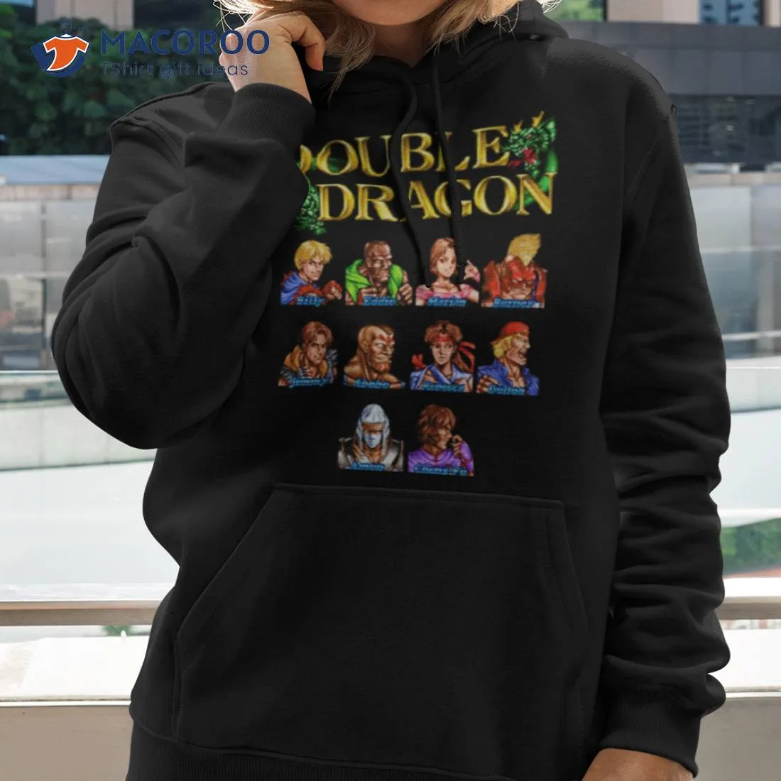 Neo Geo Character Lineup Double Dragon Shirt