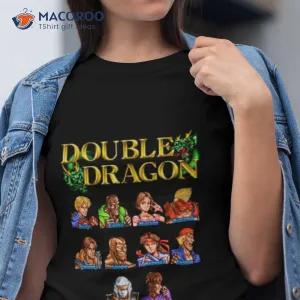 Neo Geo Character Lineup Double Dragon Shirt