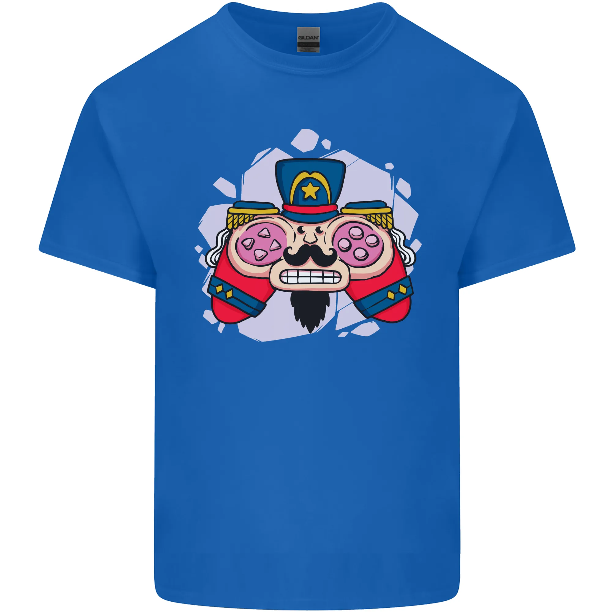 Nutcracker Joypad Gaming Joy Stick Gamer Mens Light Cotton T-Shirt