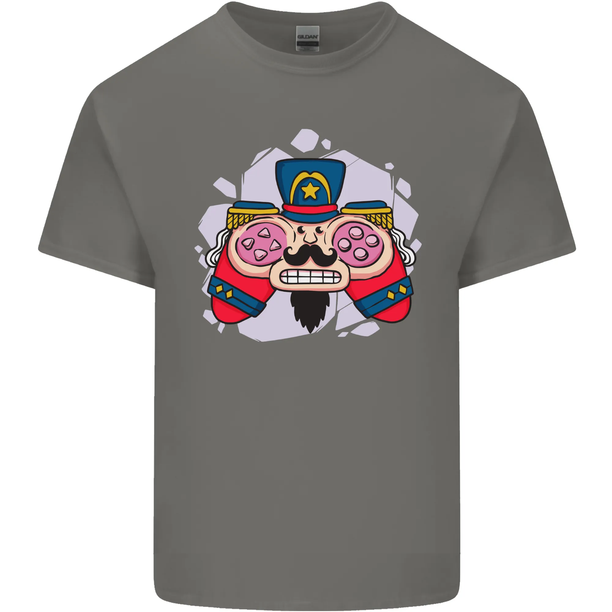 Nutcracker Joypad Gaming Joy Stick Gamer Mens Light Cotton T-Shirt