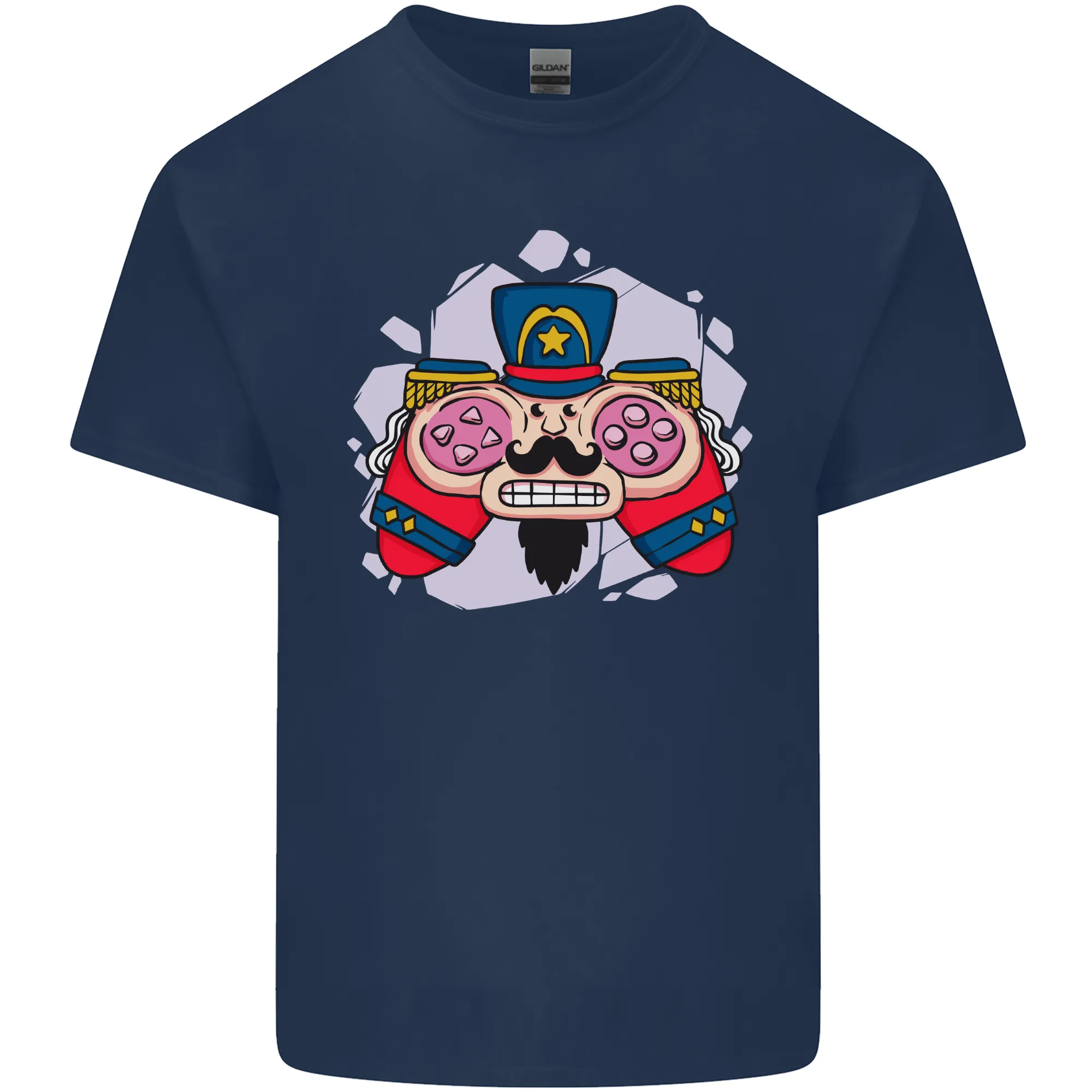 Nutcracker Joypad Gaming Joy Stick Gamer Mens Light Cotton T-Shirt