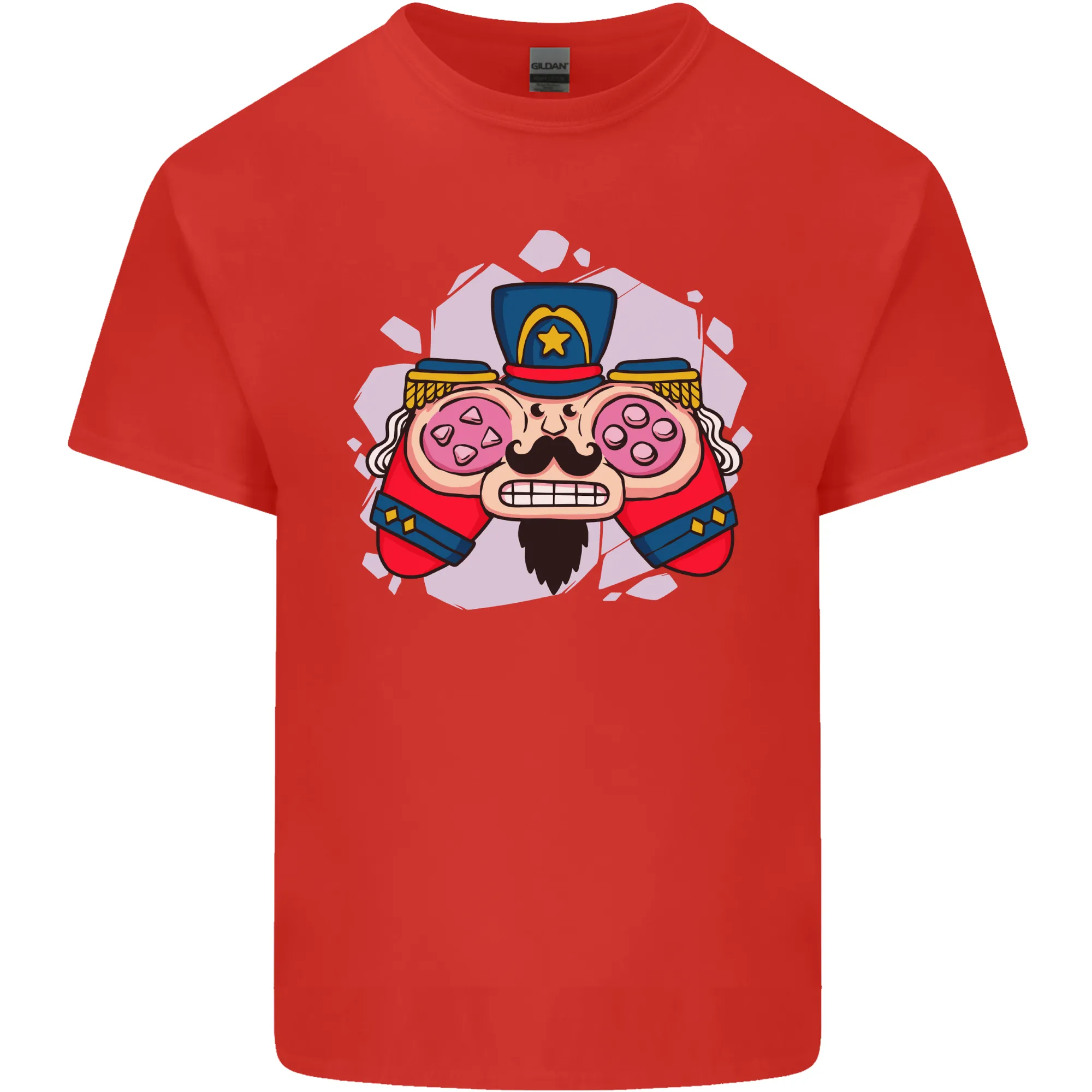 Nutcracker Joypad Gaming Joy Stick Gamer Mens Light Cotton T-Shirt