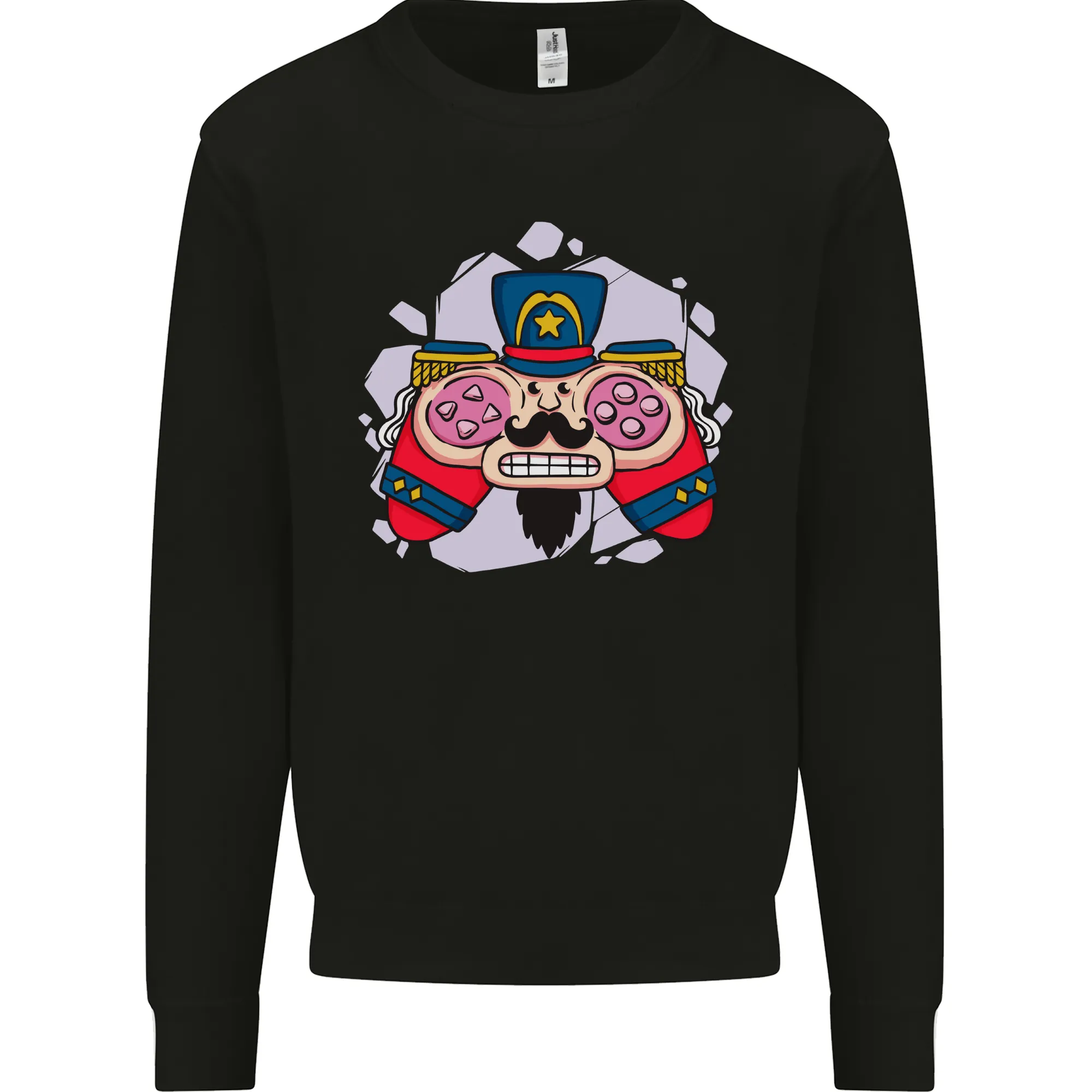 Nutcracker Joypad Gaming Joy Stick Gamer Mens Sweatshirt Jumper
