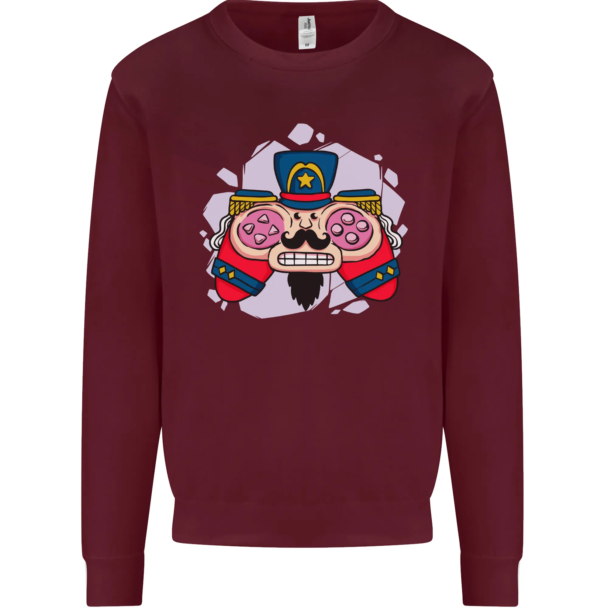 Nutcracker Joypad Gaming Joy Stick Gamer Mens Sweatshirt Jumper