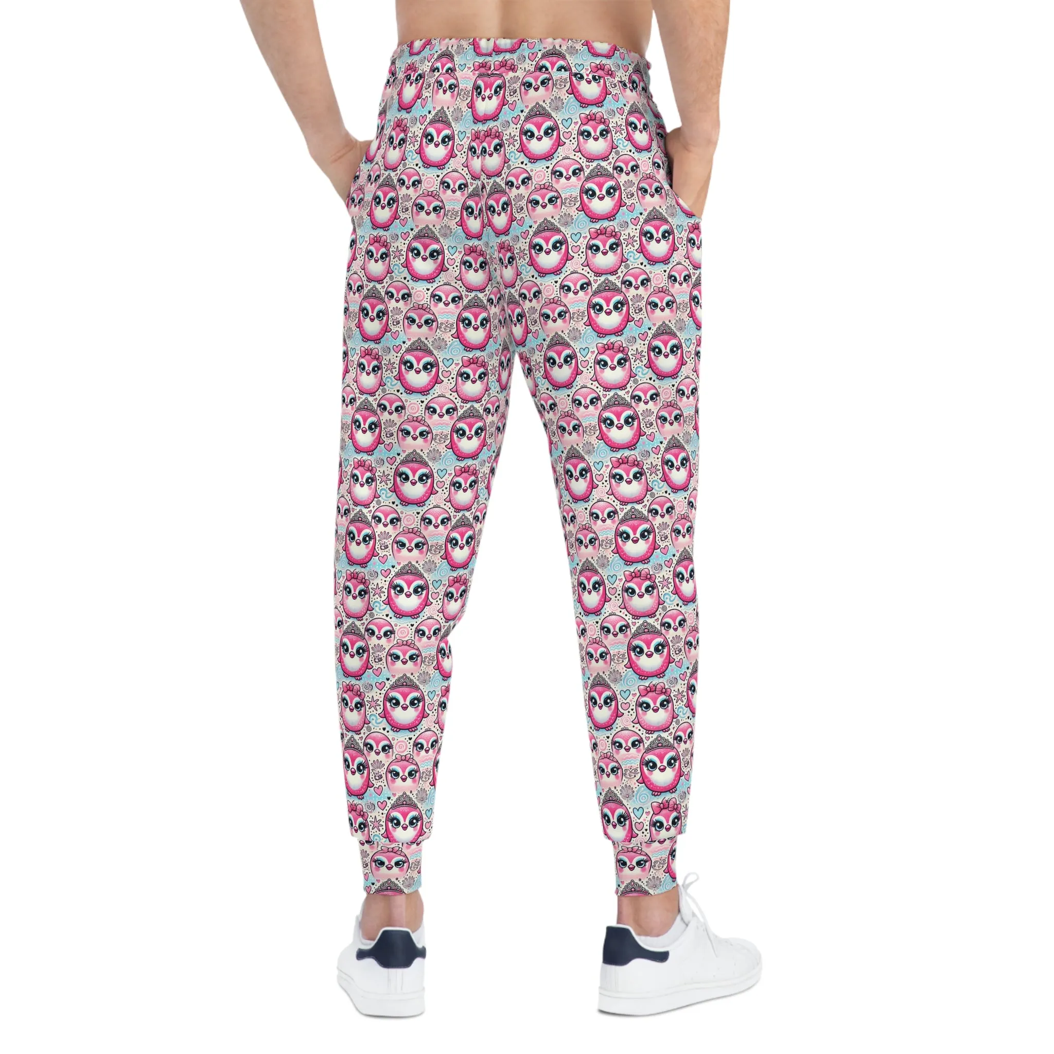 Princess Penguin Womens Athletic Joggers Sweatpants