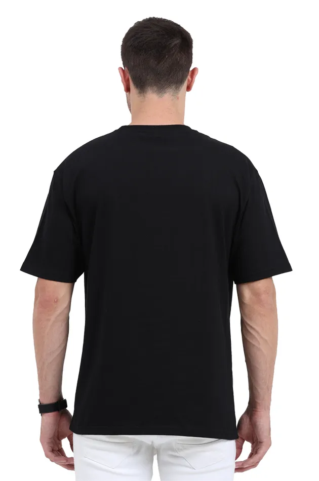 "Luck &amp; Chaos" Oversized Streetwear Graphic T-Shirt