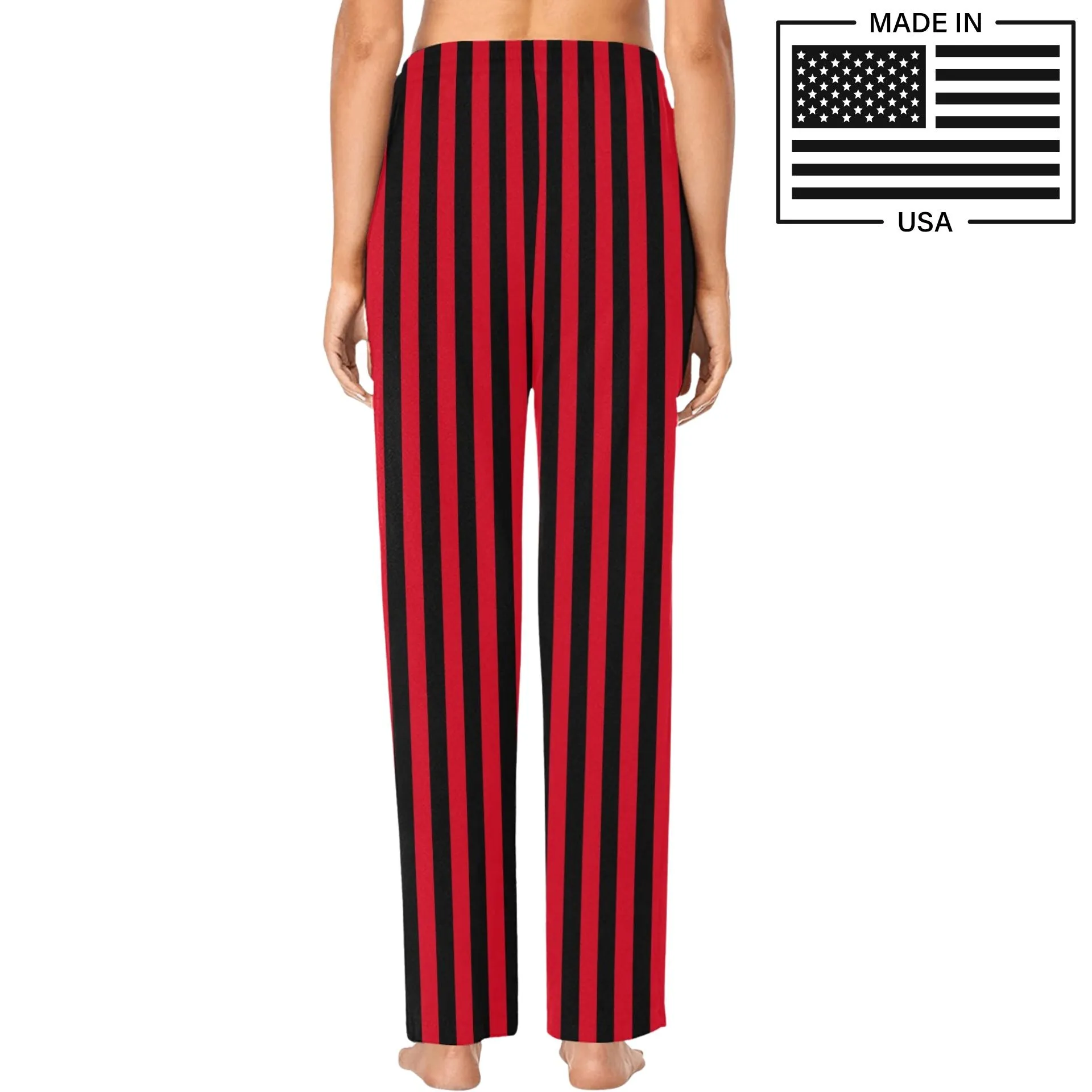 Red Black Stripe Costume n Sleep Pants