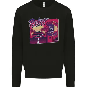 Retro 80s Arcade Games Mens Sweatshirt Jumper