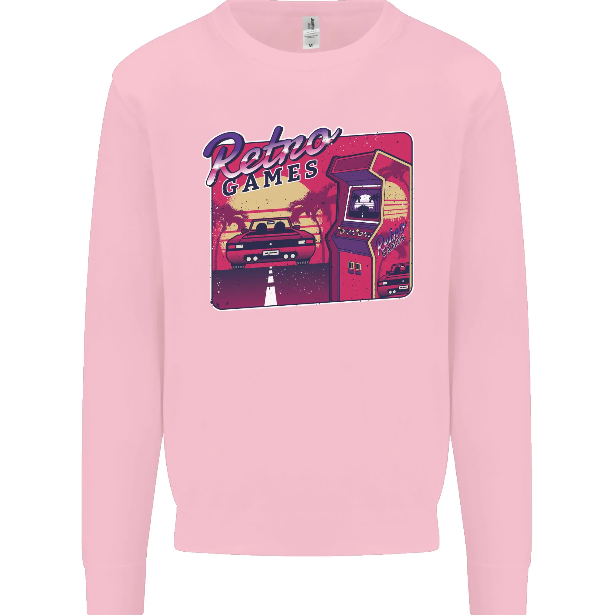 Retro 80s Arcade Games Mens Sweatshirt Jumper