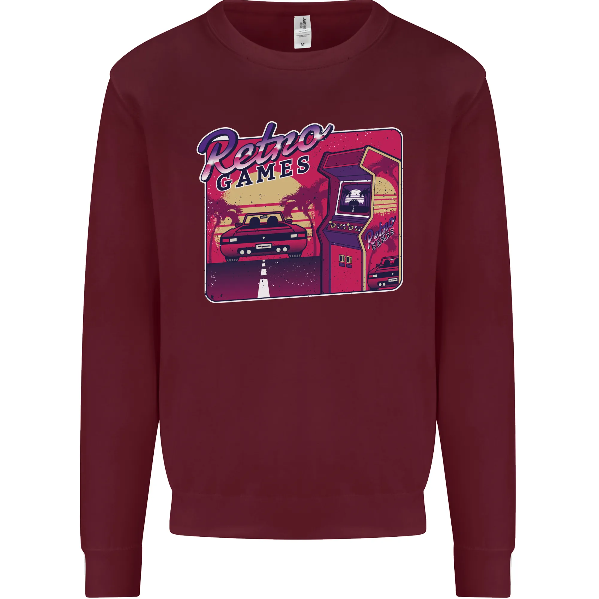 Retro 80s Arcade Games Mens Sweatshirt Jumper