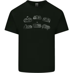 Retro Joypads Joystick Gaming Gamer Controller Mens Light Cotton T-Shirt