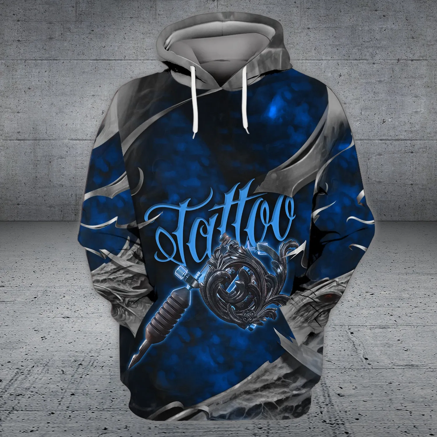 Skull Tattoo Artist Pattern 3D Shirts