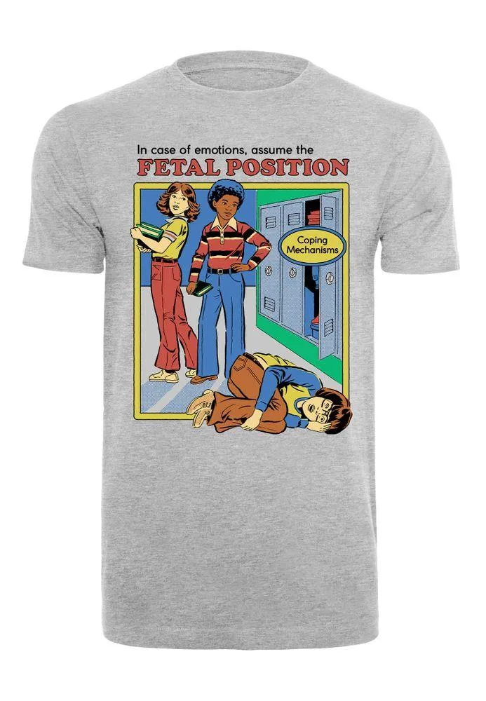 Steven Rhodes - Assume the Fetal Position - T-Shirt