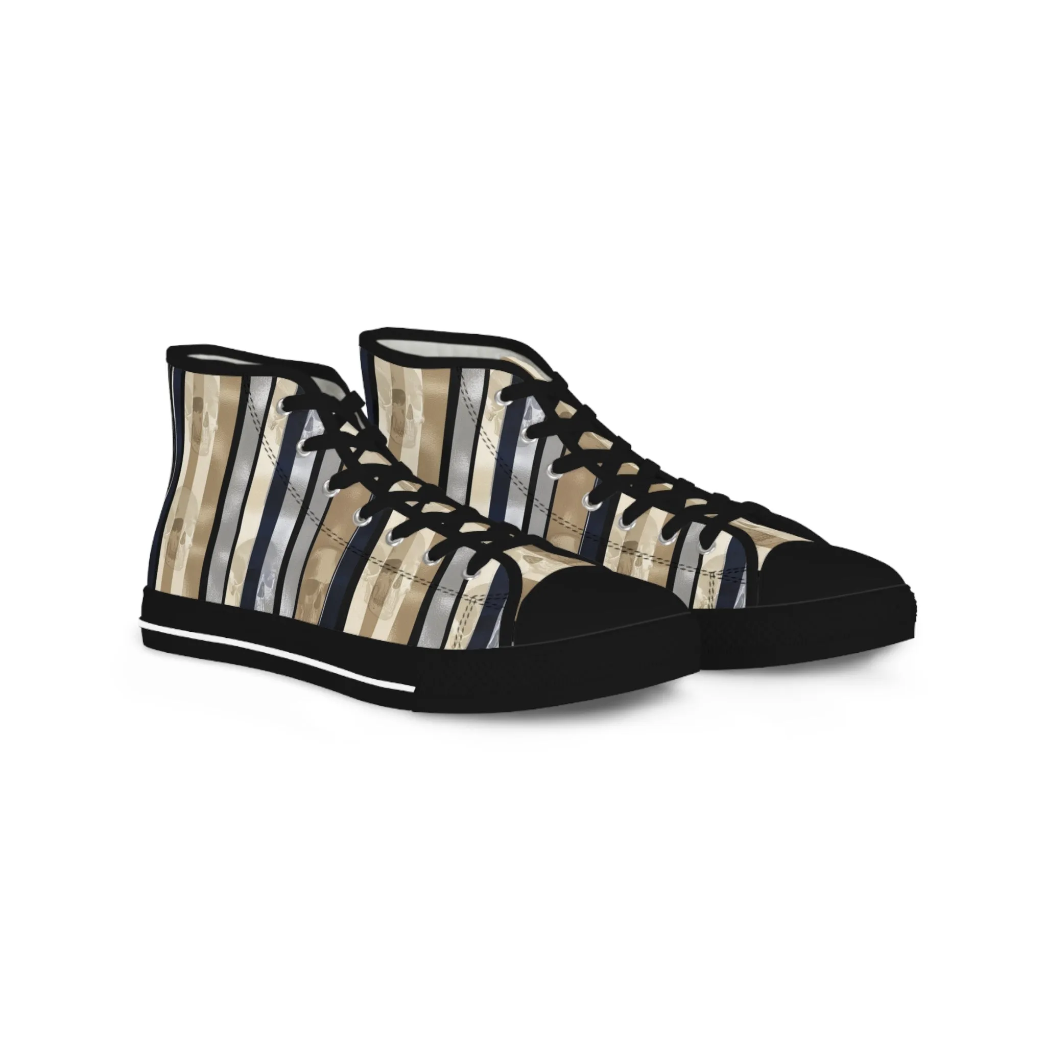 Stylish High Top Sneakers for Trendsetters | Striped Design