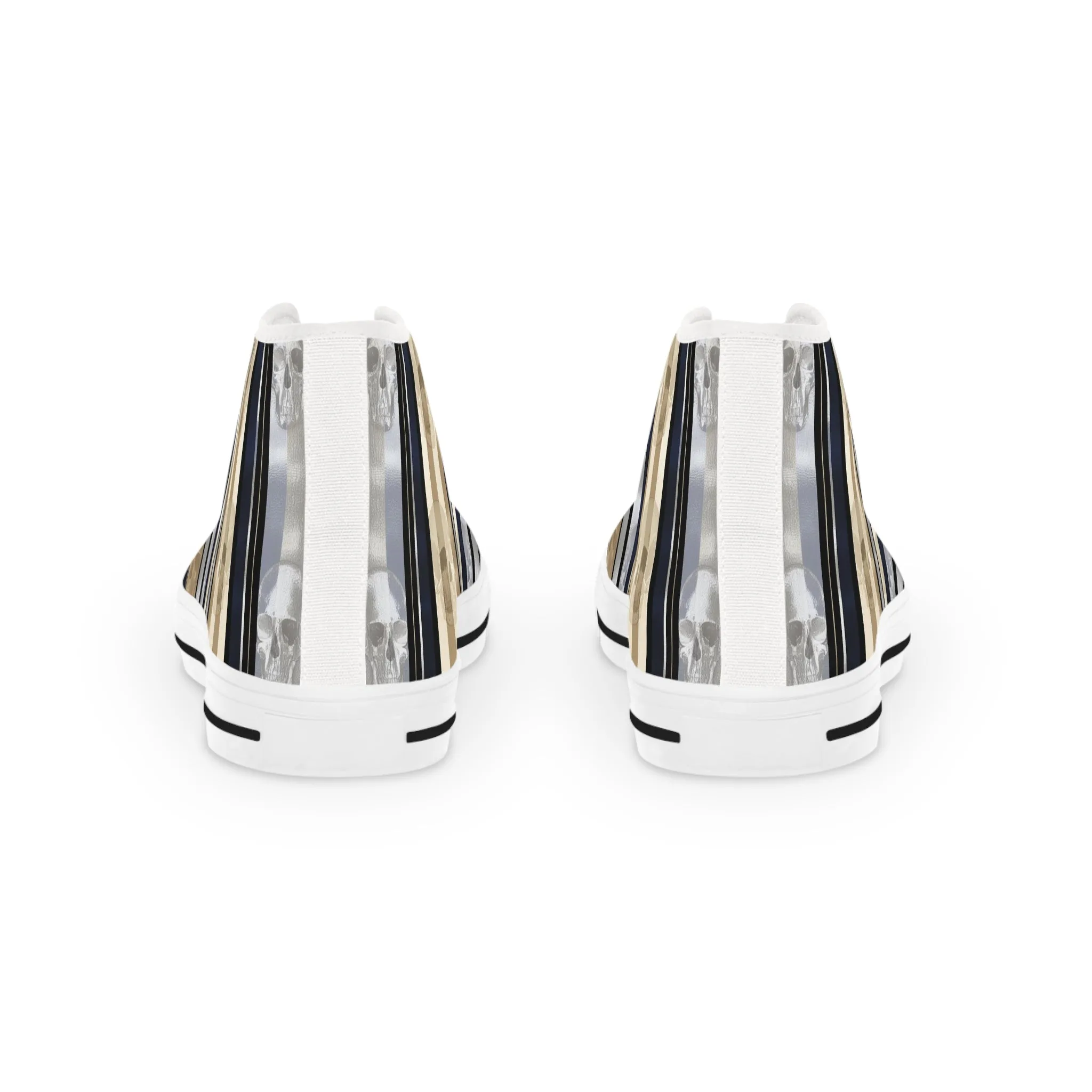 Stylish High Top Sneakers for Trendsetters | Striped Design