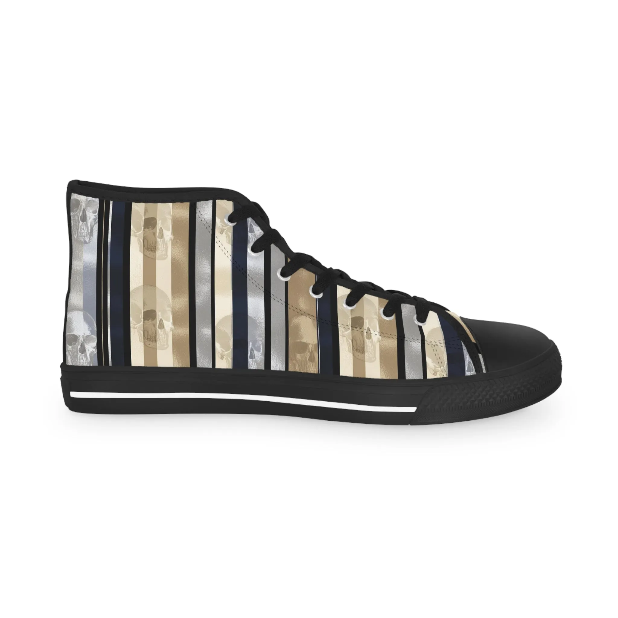 Stylish High Top Sneakers for Trendsetters | Striped Design
