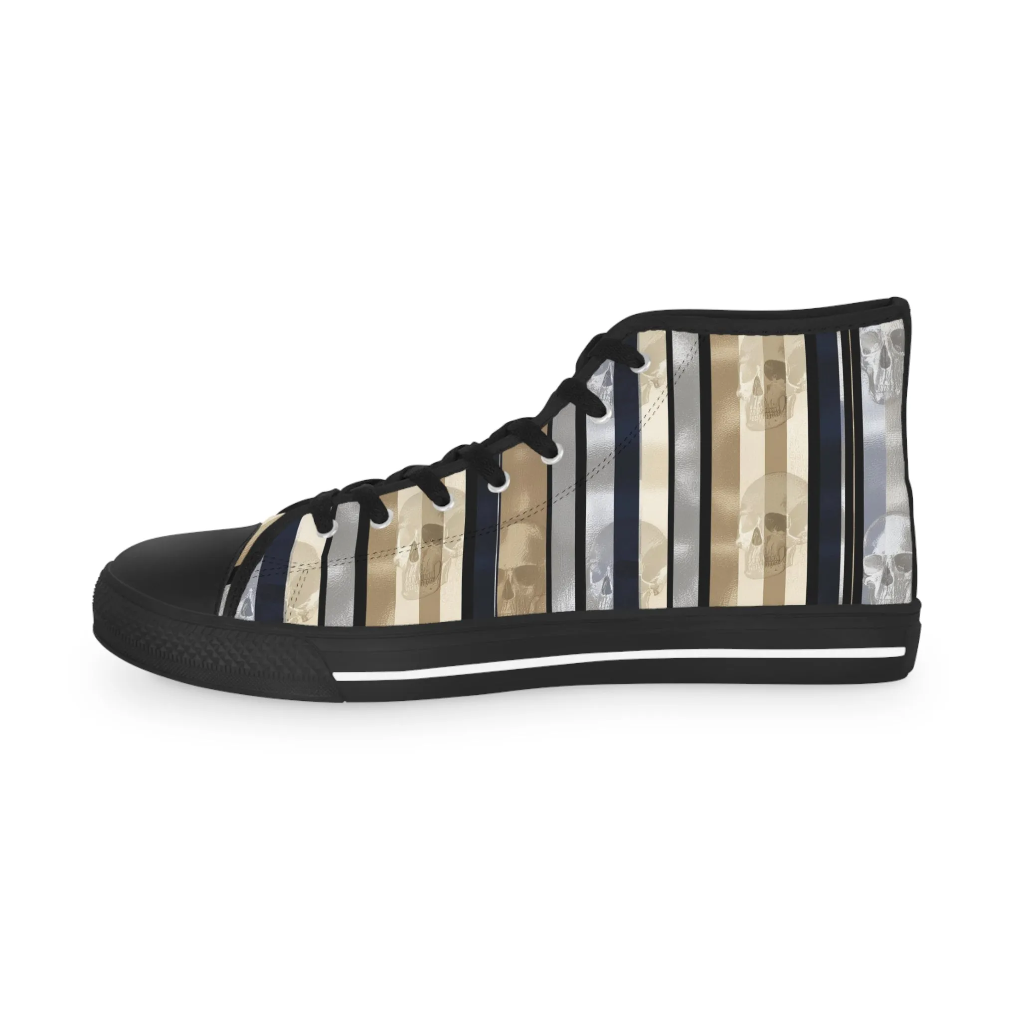 Stylish High Top Sneakers for Trendsetters | Striped Design
