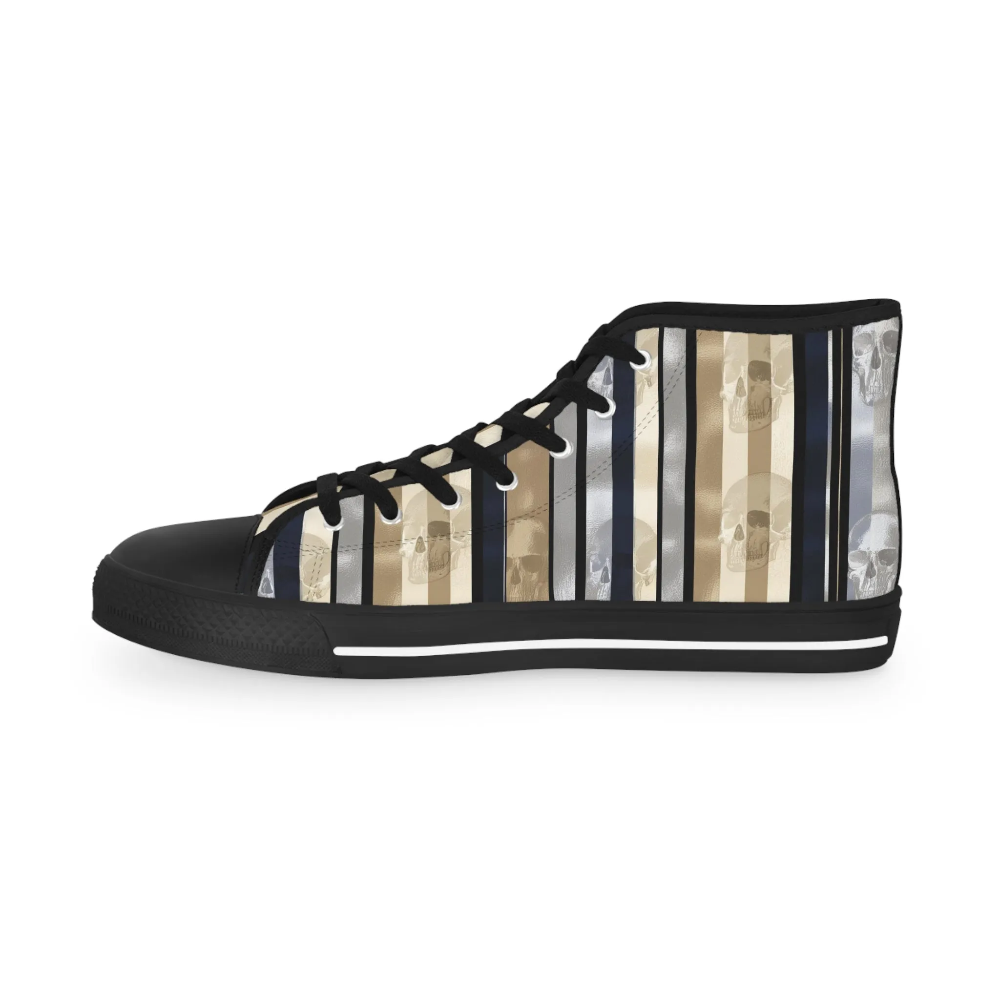 Stylish High Top Sneakers for Trendsetters | Striped Design
