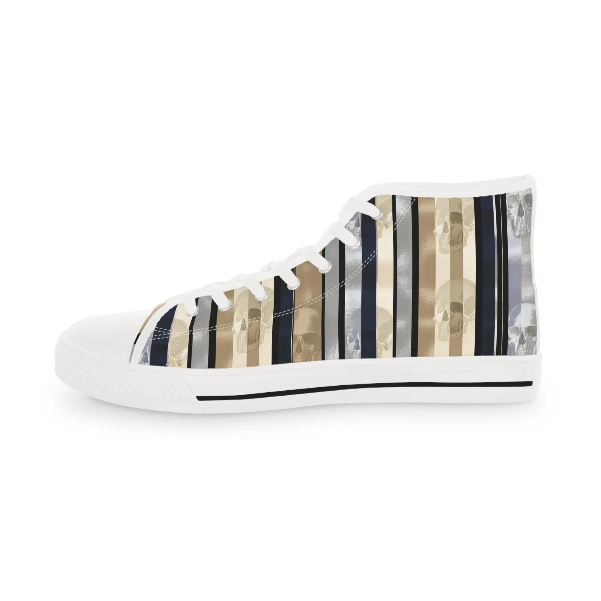 Stylish High Top Sneakers for Trendsetters | Striped Design