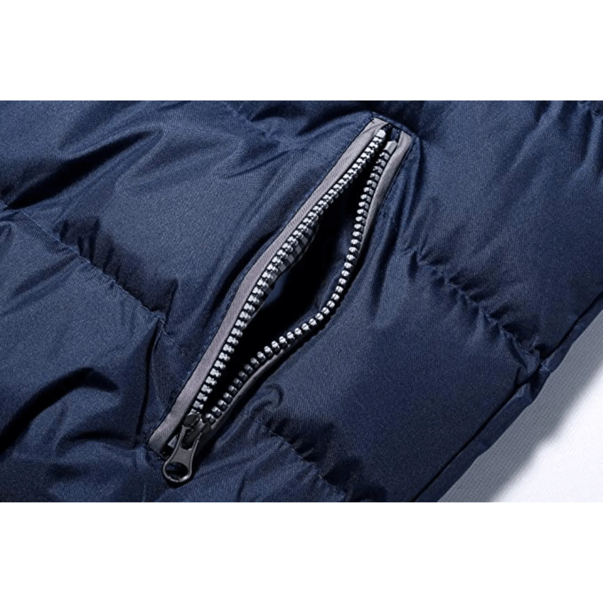 U2Wear Men's Puffer Jacket Winter-Ready, Water-Resistant Bomber Coat