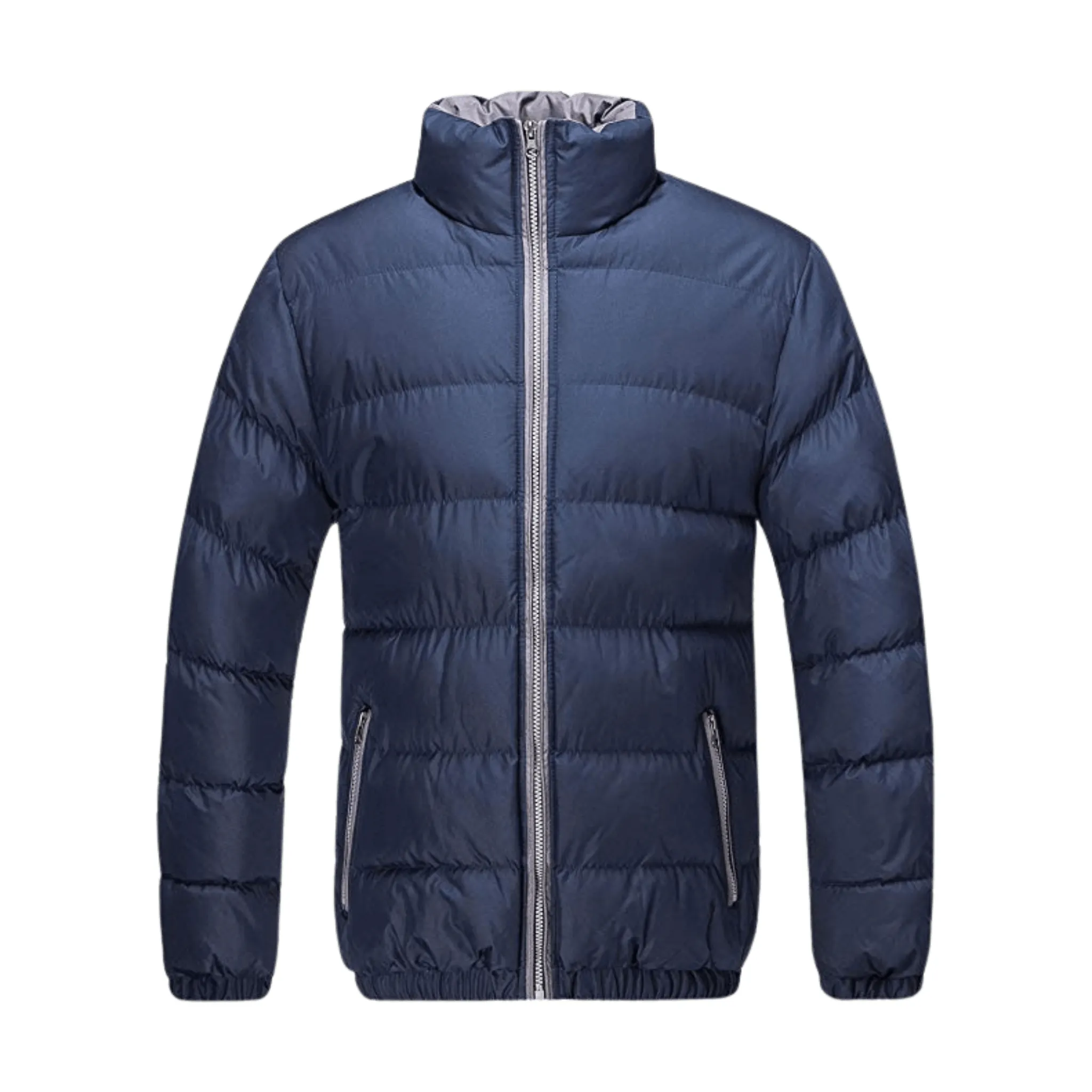 U2Wear Men's Puffer Jacket Winter-Ready, Water-Resistant Bomber Coat