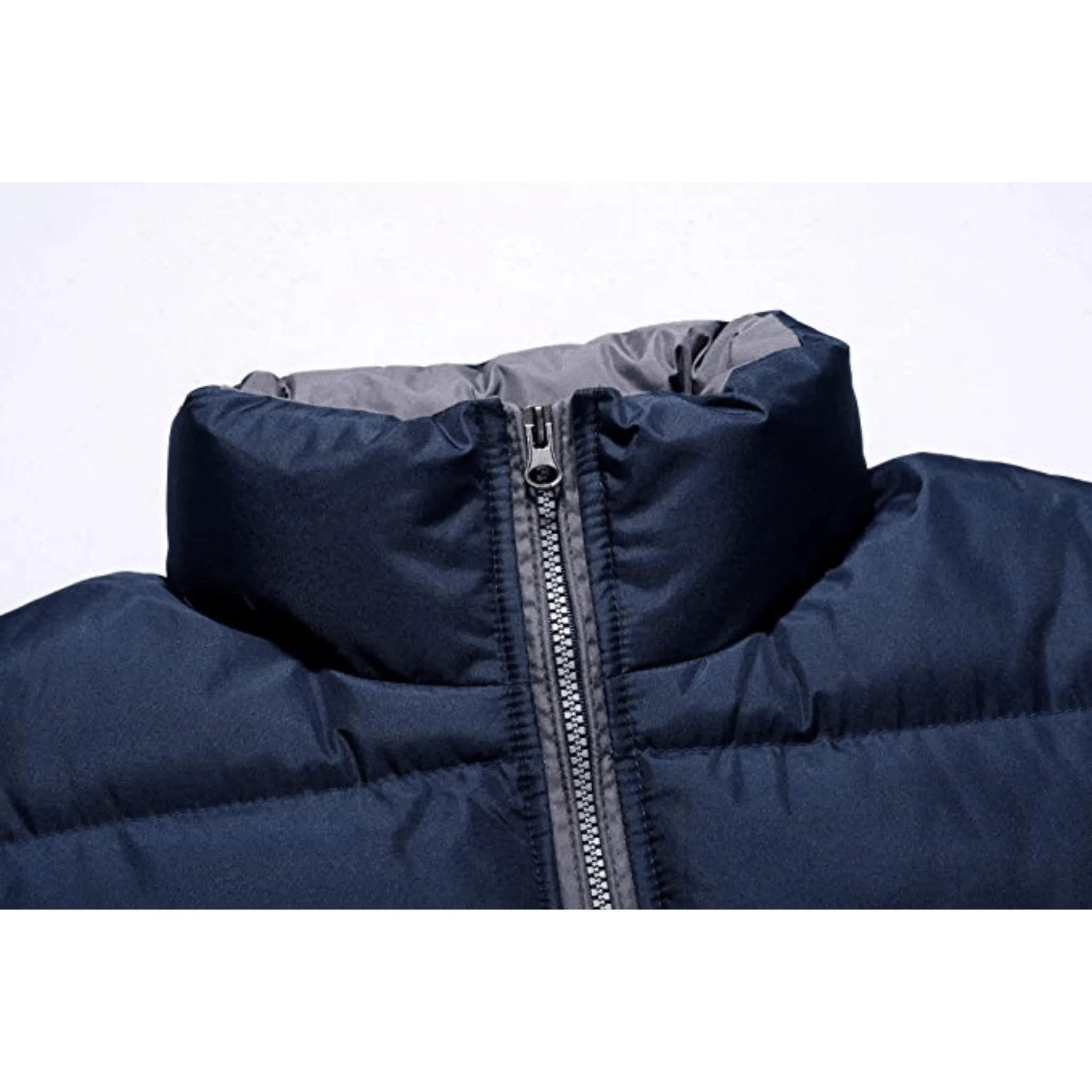 U2Wear Men's Puffer Jacket Winter-Ready, Water-Resistant Bomber Coat