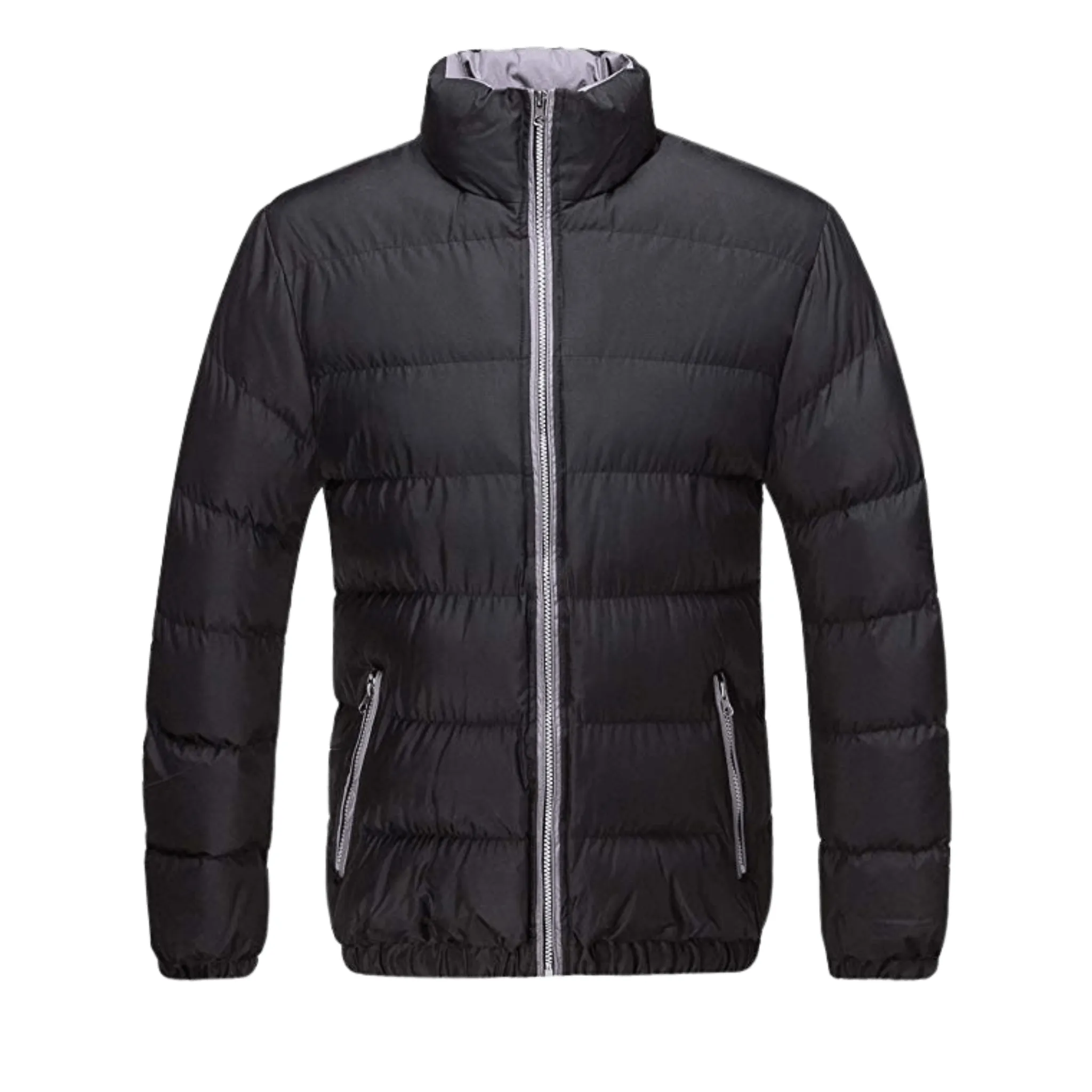 U2Wear Men's Puffer Jacket Winter-Ready, Water-Resistant Bomber Coat