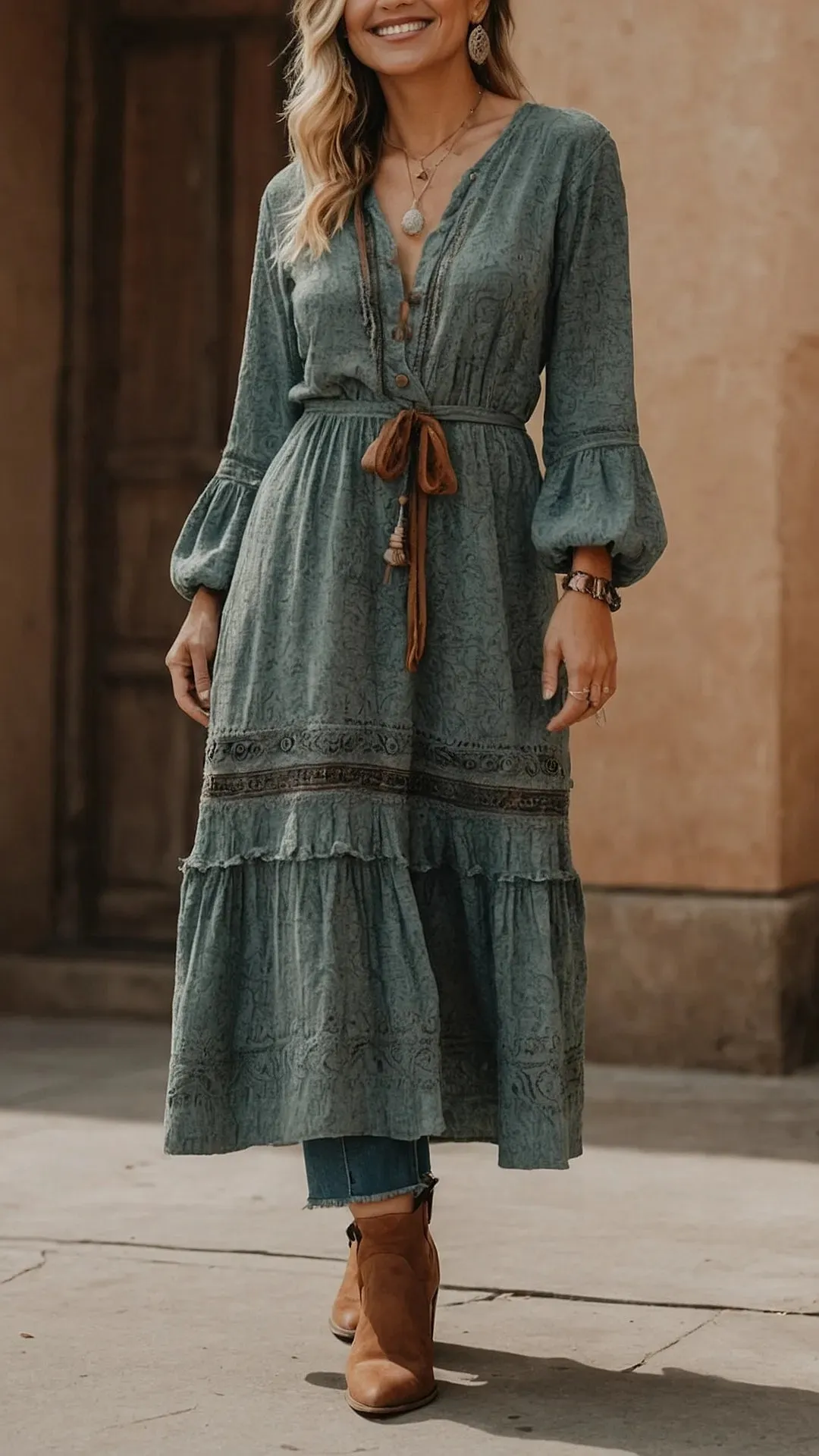Wanderlust Styles: 15 Edgy Boho Outfits to Rock this Fall