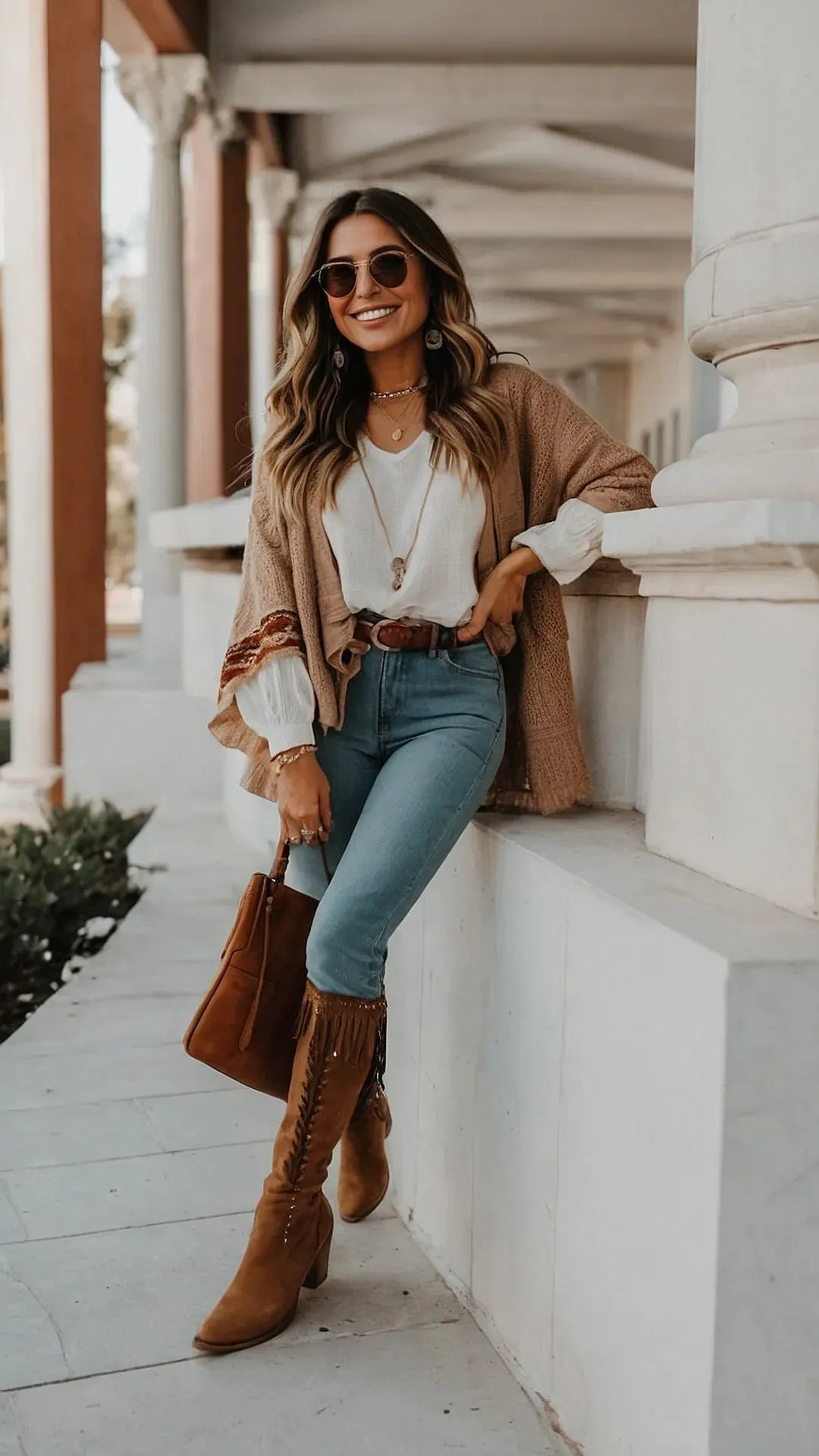 Wanderlust Styles: 15 Edgy Boho Outfits to Rock this Fall
