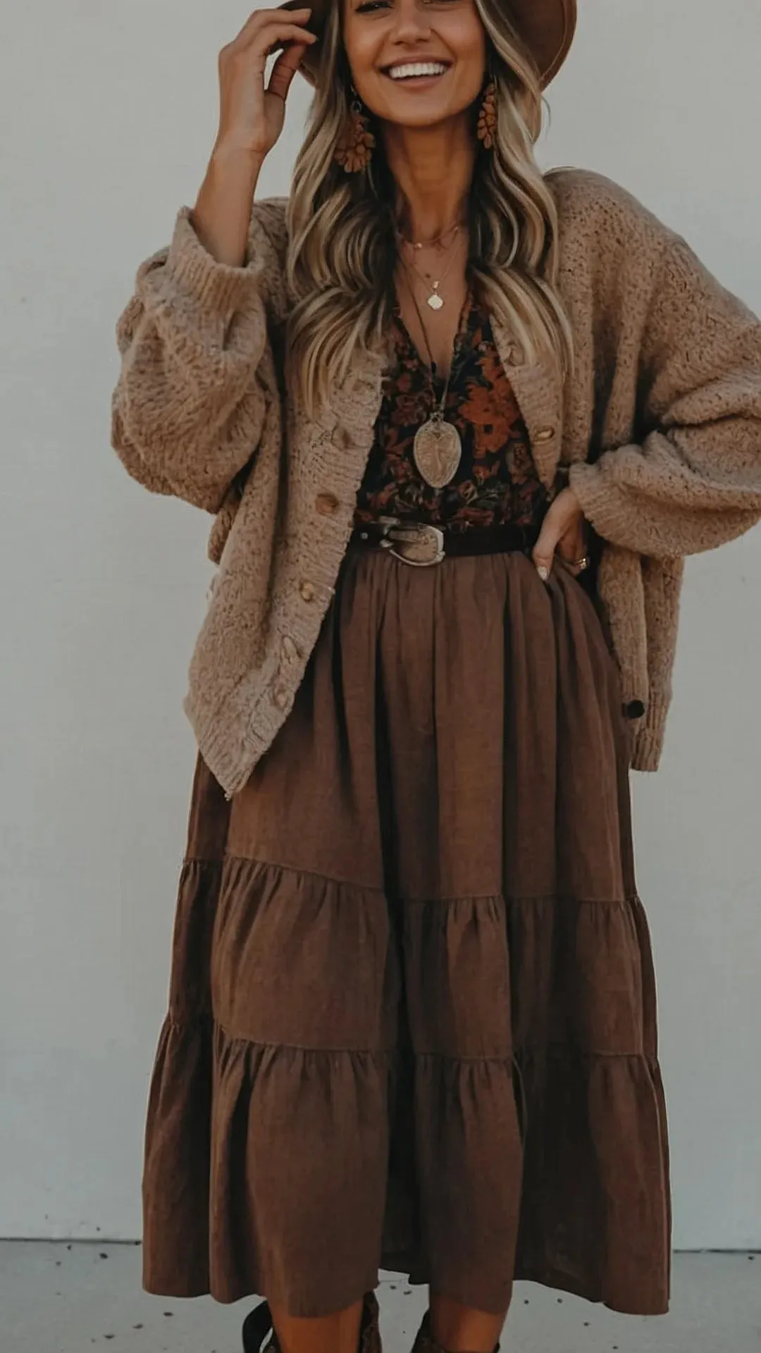 Wanderlust Styles: 15 Edgy Boho Outfits to Rock this Fall